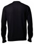 Gran Sasso Extrafine Merino V-Hals Fashion Trui Zwart