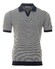 Gran Sasso Fine-Structure Wool-Cashmere Polo Royal Blue