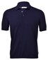 Gran Sasso Fresh Cotton Knit Polo Blue Navy