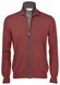 Gran Sasso Full Zip Button Merino Wool Extrafine Vest Rood