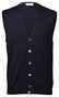 Gran Sasso Gilet Extrafine Merino Fashion Blue Navy