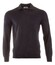 Gran Sasso Lana Vergine Athleisure Polo Donker Blauw