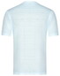 Gran Sasso Linnen Subtle Stretch Mélange Crew Neck T-Shirt Light Bluegreen