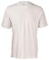 Gran Sasso Luxury Cotton Interlock Uni Color Crew Neck T-Shirt Chalk