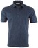 Gran Sasso Luxury Piqué Polo Denim Blue