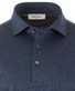 Gran Sasso Luxury Piqué Polo Denim Blue