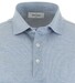 Gran Sasso Luxury Piqué Polo Licht Blauw