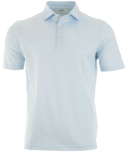 Gran Sasso Luxury Piqué Poloshirt Sky
