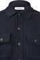 Gran Sasso Luxury Wool Shirt Jacket Vest Navy