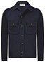 Gran Sasso Luxury Wool Shirt Jacket Vest Navy