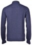 Gran Sasso Merino Extrafine Long Sleeve Polo Trui Blauw