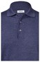 Gran Sasso Merino Extrafine Long Sleeve Polo Trui Blauw
