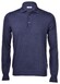 Gran Sasso Merino Extrafine Long Sleeve Polo Trui Blauw