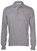 Gran Sasso Merino Extrafine Long Sleeve Polo Trui Grijs