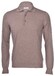 Gran Sasso Merino Extrafine Long Sleeve Polo Trui Hazel