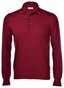 Gran Sasso Merino Extrafine Long Sleeve Polo Trui Rood