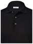 Gran Sasso Merino Extrafine Long Sleeve Polo Trui Zwart