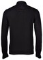 Gran Sasso Merino Extrafine Long Sleeve Polo Trui Zwart
