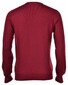 Gran Sasso Merino Extrafine Ronde Hals Fashion Trui Burgundy Red