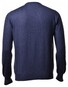 Gran Sasso Merino Extrafine Ronde Hals Fashion Trui Denim Blue