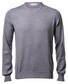 Gran Sasso Merino Extrafine Ronde Hals Fashion Trui Grijs