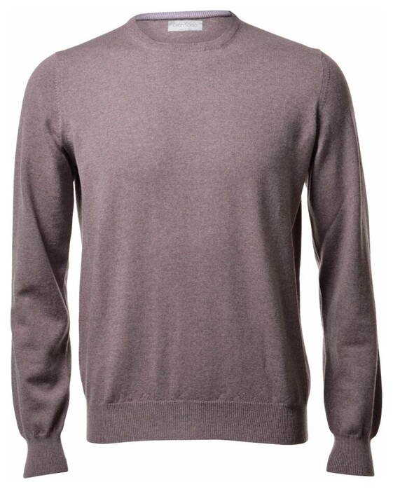 Gran Sasso Merino Extrafine Ronde Hals Fashion Trui Hazel