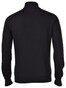Gran Sasso Merino Extrafine Turtle Trui Zwart