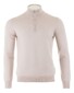 Gran Sasso Merino Extrafine Zipper Trui Cream