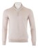 Gran Sasso Merino Extrafine Zipper Trui Cream