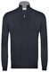 Gran Sasso Merino Extrafine Zipper Trui Navy