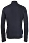 Gran Sasso Merino Extrafine Zipper Trui Navy