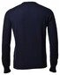 Gran Sasso Pure Cashmere Crew Neck Trui Blue Navy