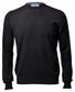 Gran Sasso Pure Cashmere Crew Neck Trui Charcoal