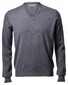 Gran Sasso Pure Cashmere V-Neck Trui Grijs