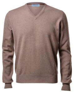 Gran Sasso Pure Cashmere V-Neck Trui Hazel
