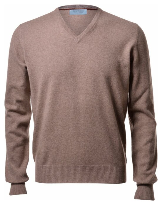 Gran Sasso Pure Cashmere V-Neck Trui Hazel