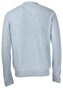 Gran Sasso Pure Cashmere V-Neck Trui Licht Blauw Melange