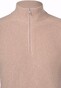 Gran Sasso Rain Wool Zip Collar Trui Beige