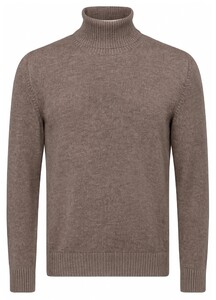 Gran Sasso Rollneck Uni Wool Trui Hazel