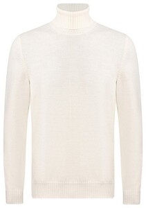 Gran Sasso Rollneck Uni Wool Trui Off White