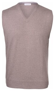 Gran Sasso Slip Over Extrafine Merino V-Hals Spencer Hazel