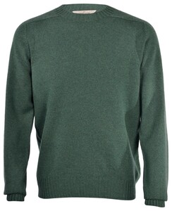Gran Sasso Super Geelong Crew Neck Trui Groen