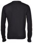 Gran Sasso Super Tasmania Crew Neck Trui Zwart