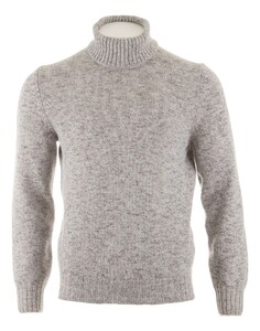 Gran Sasso The Regent Melange Rollneck Trui Grijs