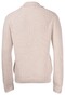 Gran Sasso Uni Color Half-Fisherman's Rib 2-Ply Super Geelong Wool Trui Beige