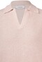 Gran Sasso Uni Color Half-Fisherman's Rib 2-Ply Super Geelong Wool Trui Beige