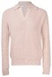 Gran Sasso Uni Color Half-Fisherman's Rib 2-Ply Super Geelong Wool Trui Beige