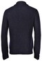 Gran Sasso Uni Color Half-Fisherman's Rib 2-Ply Super Geelong Wool Trui Navy