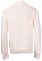 Gran Sasso Uni Color Half-Fisherman's Rib 2-Ply Super Geelong Wool Trui Wit