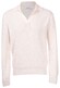 Gran Sasso Uni Color Half-Fisherman's Rib 2-Ply Super Geelong Wool Trui Wit